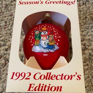 1992 Campbell's Soup Christmas Ornament